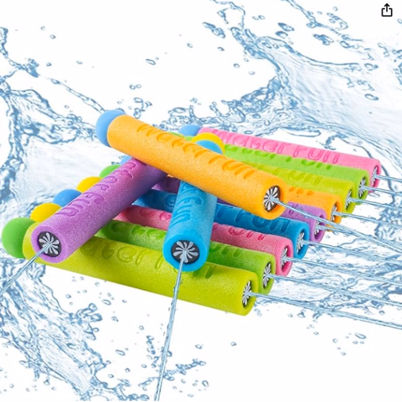 Foam Custom Squirt Cannon 8.5"L X 1.2"W