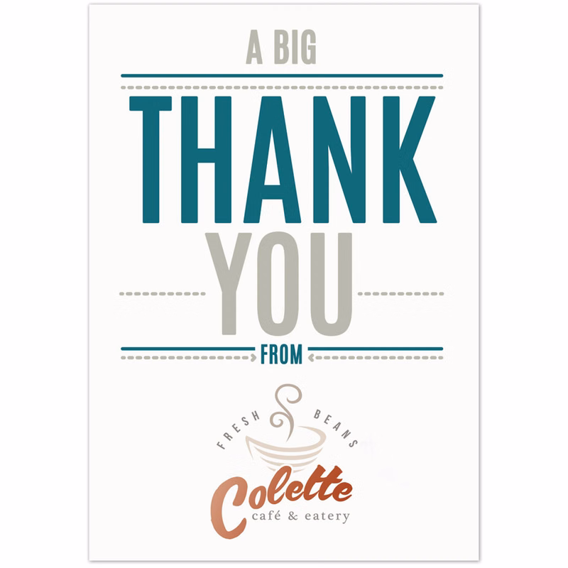 Big Thank You Greeting Card