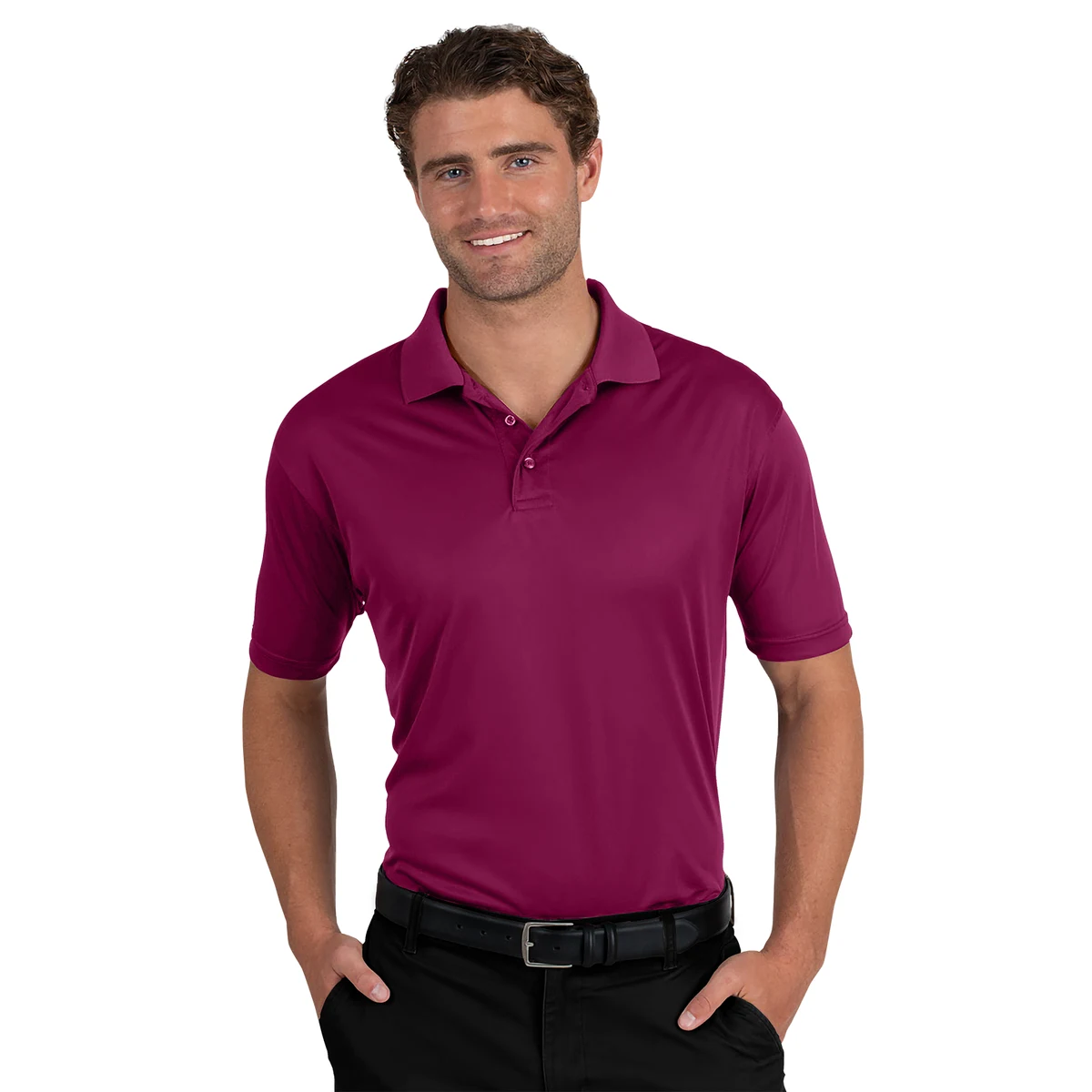 Men's Titan Value Wicking Short-Sleeve Polo 1