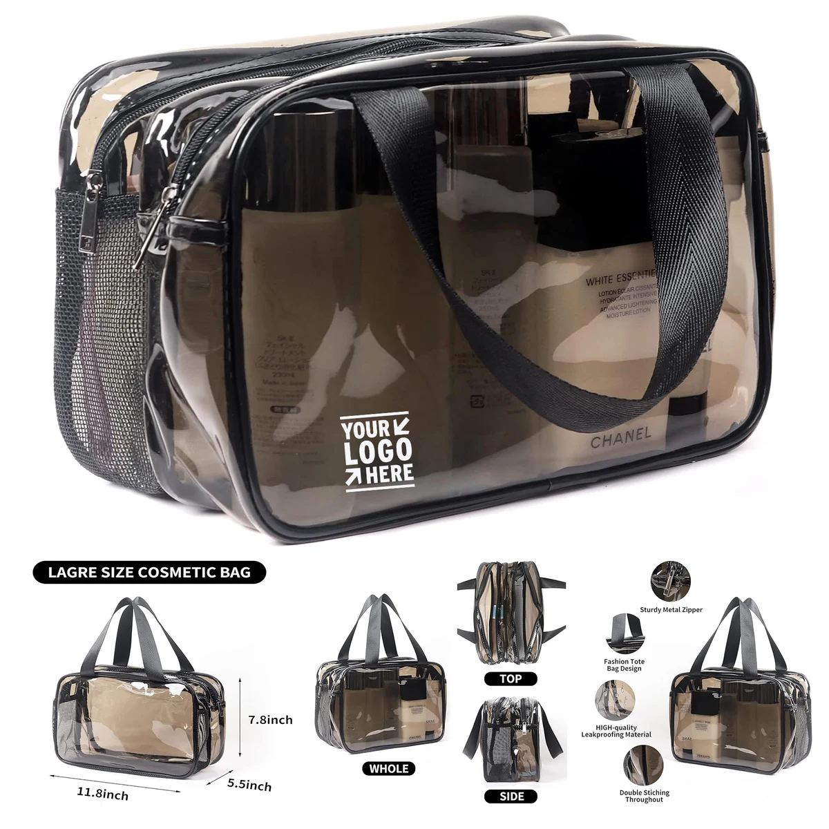 Clear Wash Toiletry Bag 1
