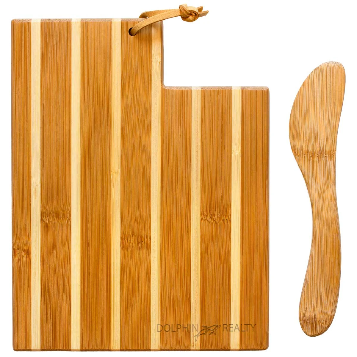 Utah Charcuterie Board with Spreader Knife Gift Set 1