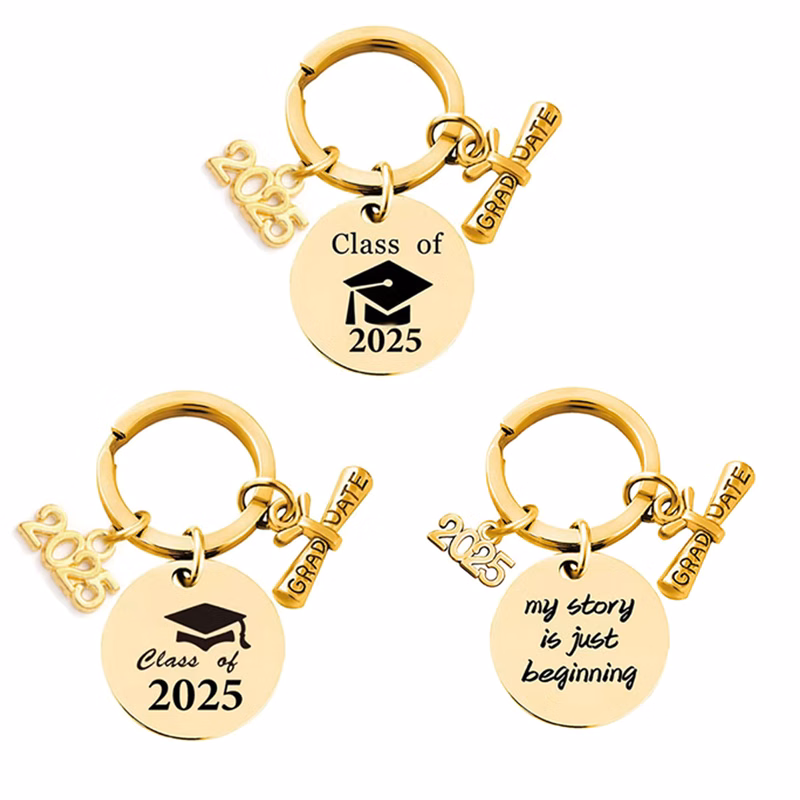 Unique 2025 Graduate Achievement Keychain