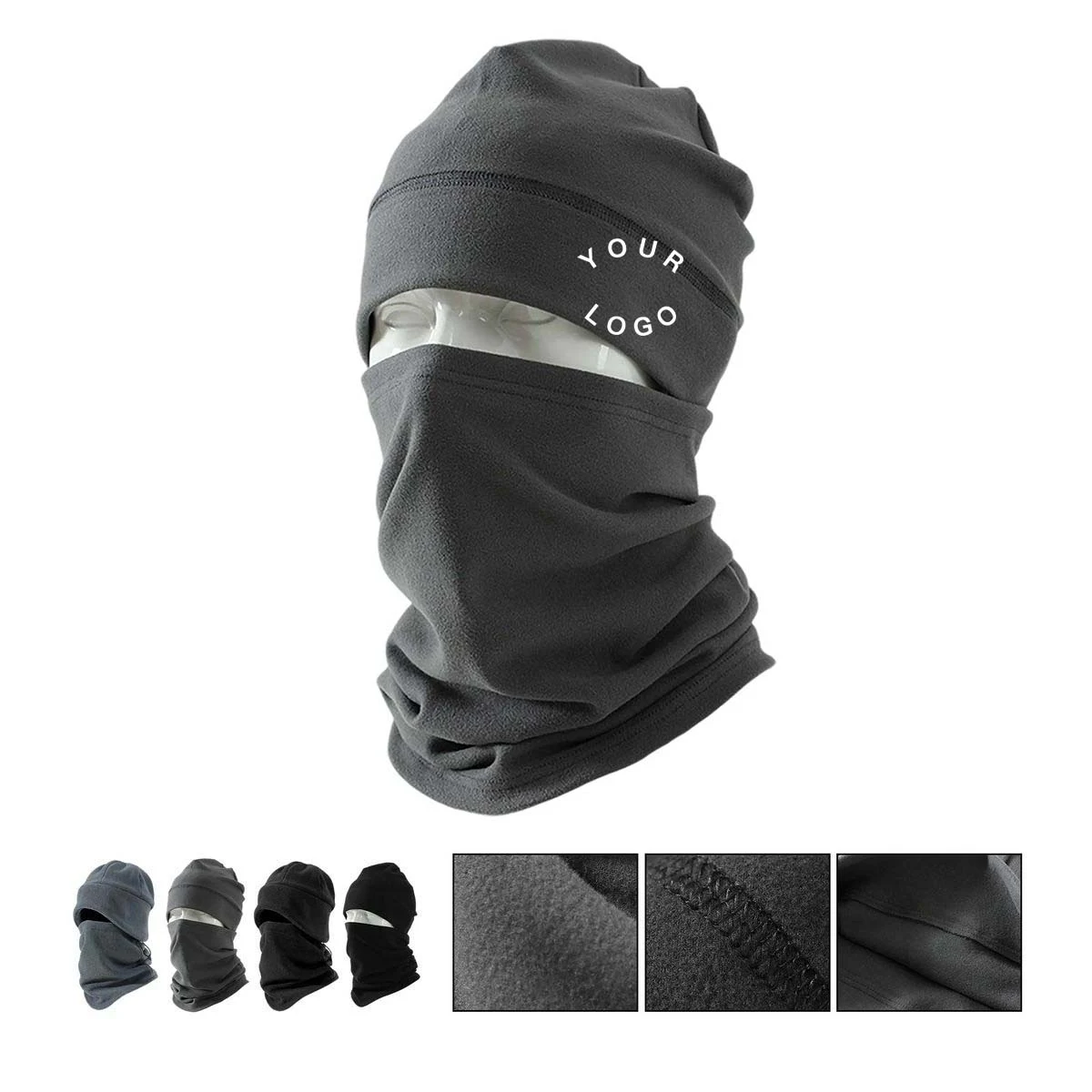 Polyester Winter Hat with Matching Scarf Set 1