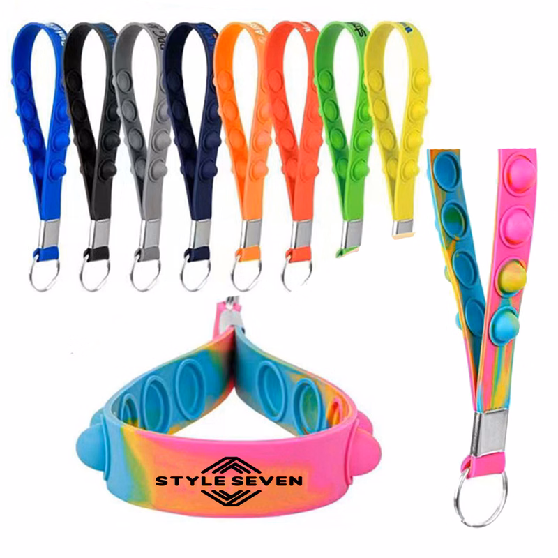 Silicone Wristband Keychain