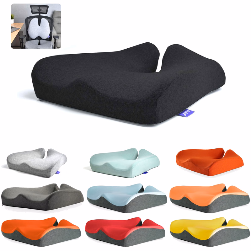 Pressure Relief Memory Foam Seat Cushion
