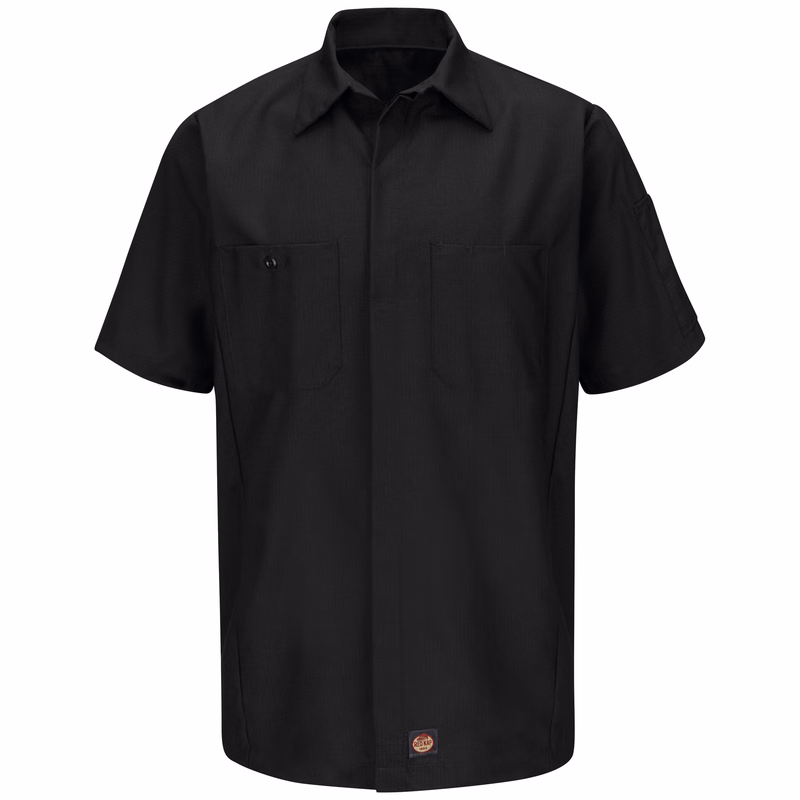 Red Kap® Men's Short Sleeve Solid Crew Shirt