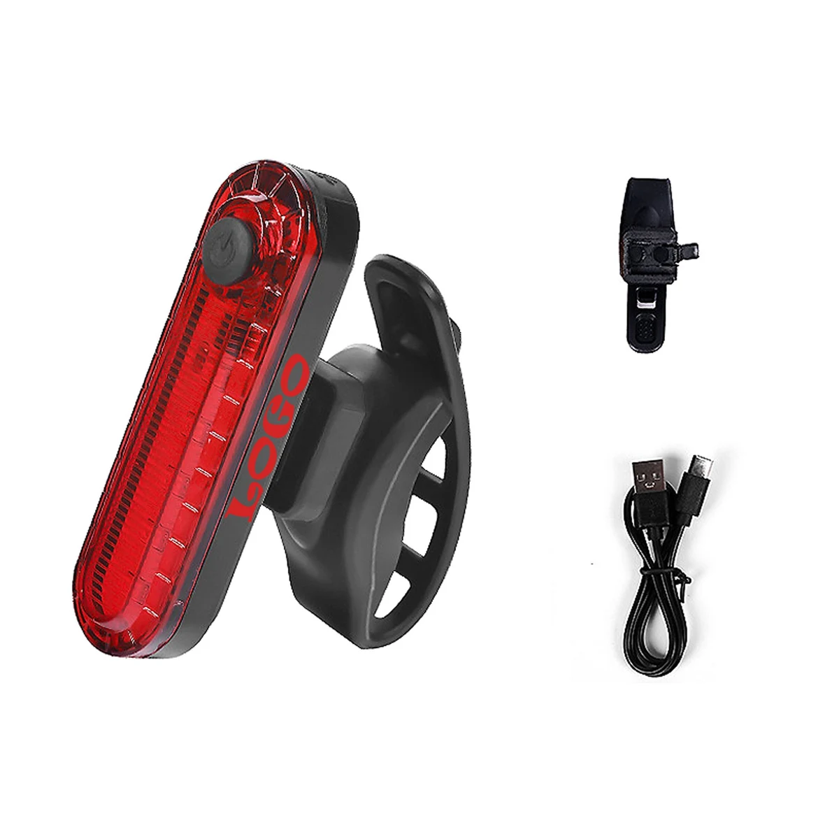 Moq25 Mountain Bike Night Riding Rechargeable Tail Light 1
