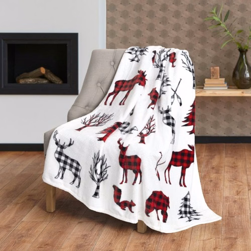 Full Sublimation Sherpa Throw Blanket - 30"x40"