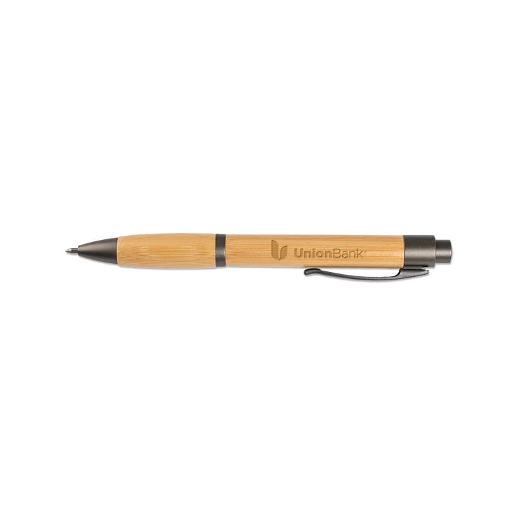Straight Barrel Bamboo Pen 1