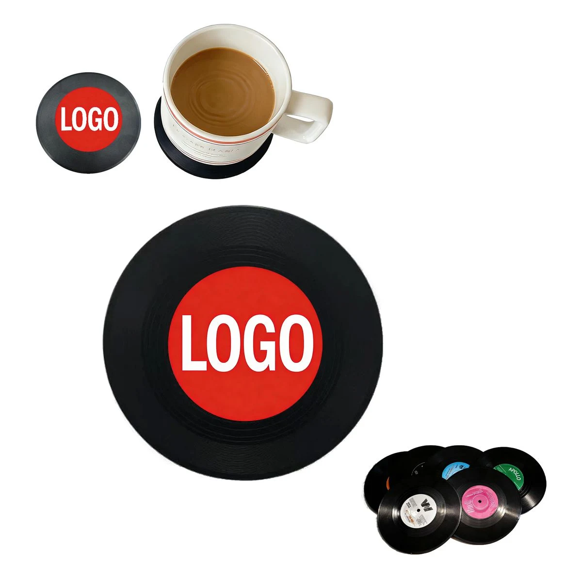 Classic Non Slip Heat Resistant Silicone Coaster 1