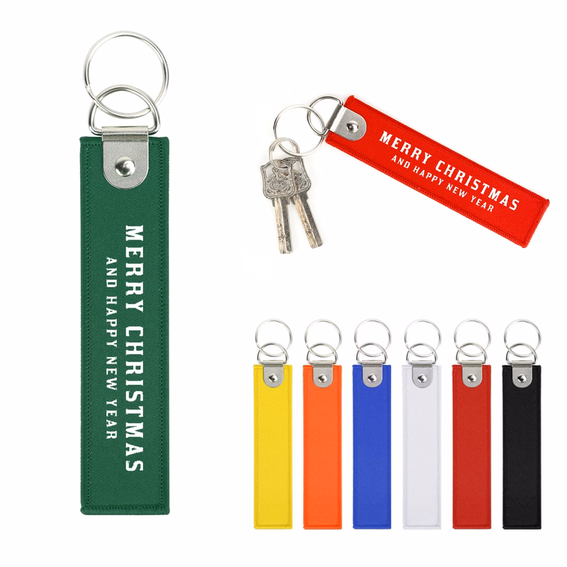 Woven Luggage Flight Keytag