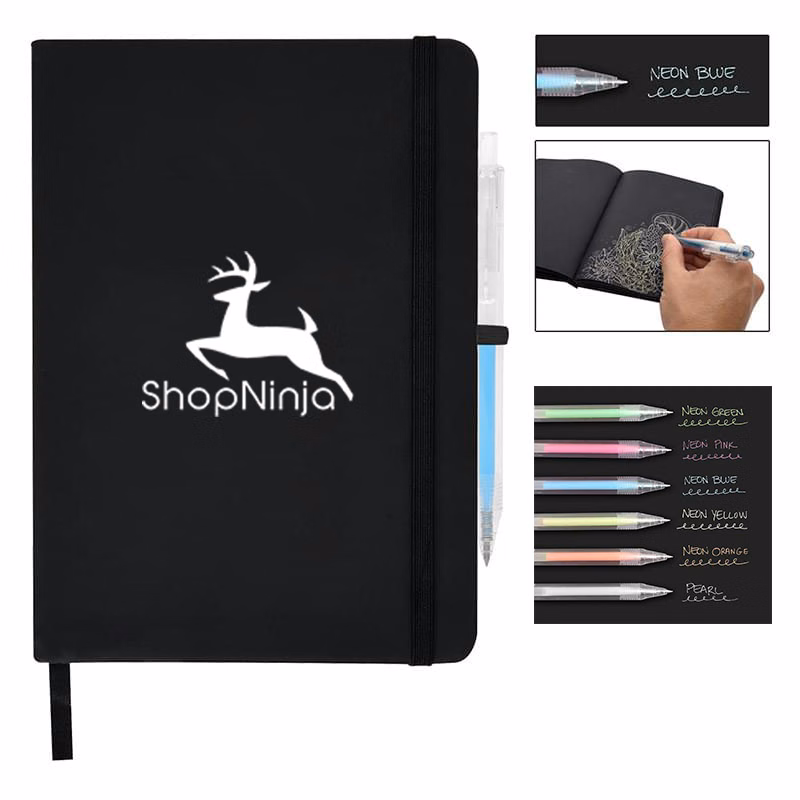 Neon Dreams Journal & Delia Gel Pen