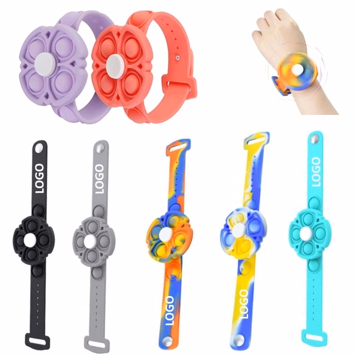 Pop Bubble Stress Relief Bracelet Spinner Toy