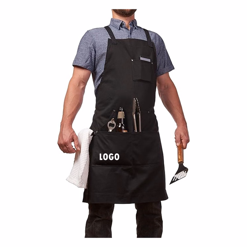 Heavy Duty Chef Apron With Pockets