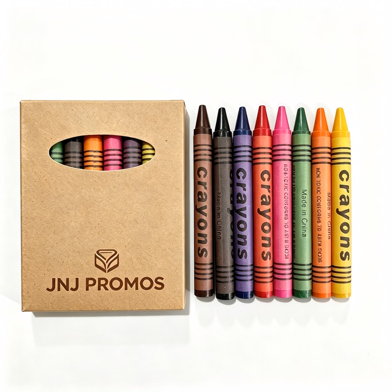 8 Pack Wax Crayon Set