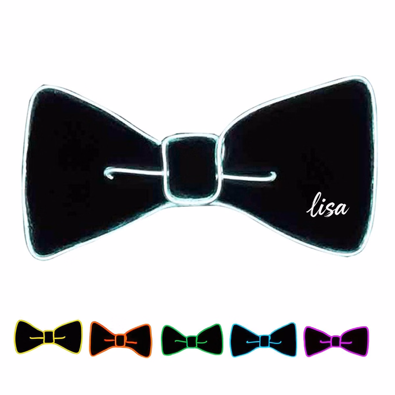 LED Light Up Bow Tie