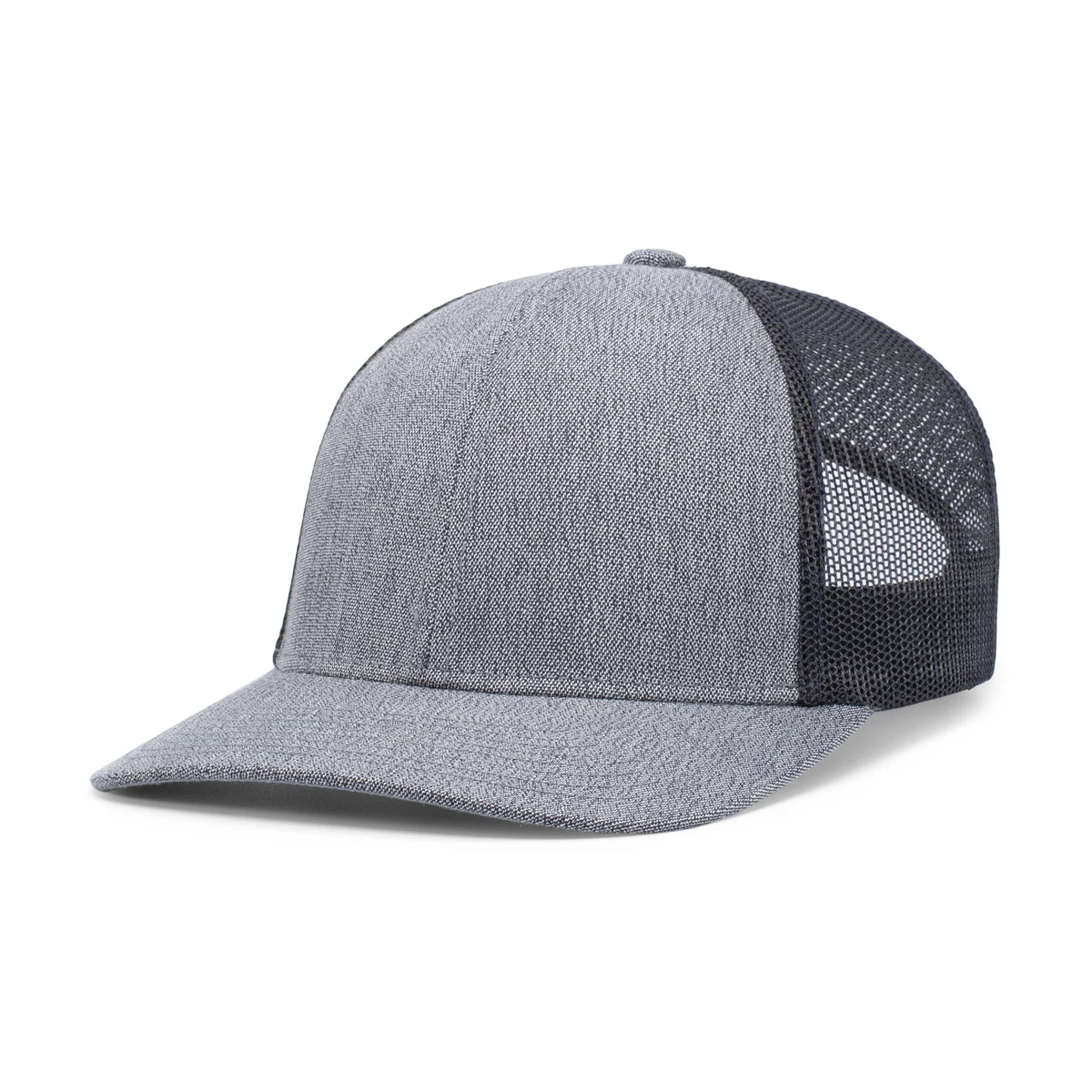 Melange Heather Low-Profile Trucker 1