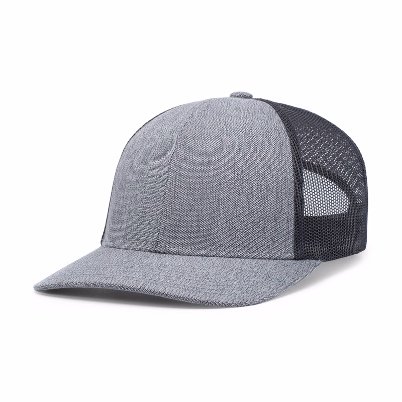Melange Heather Low-Profile Trucker