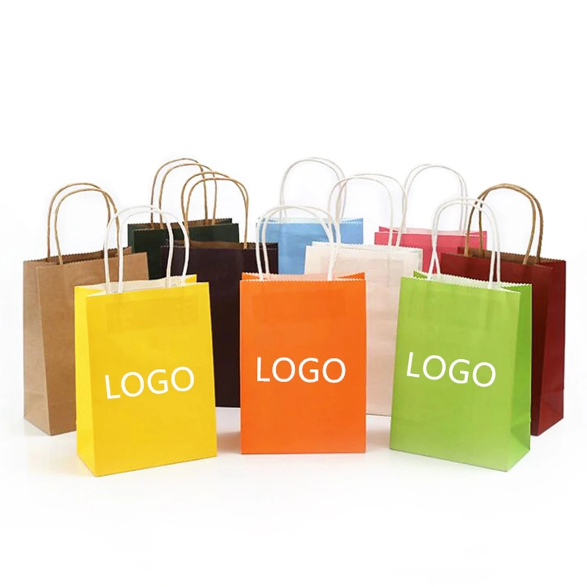 Party Kraft Paper Shopping Bag 1