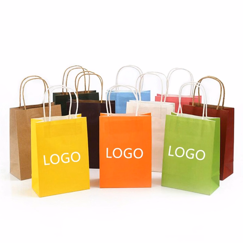 Party Kraft Paper Shopping Bag
