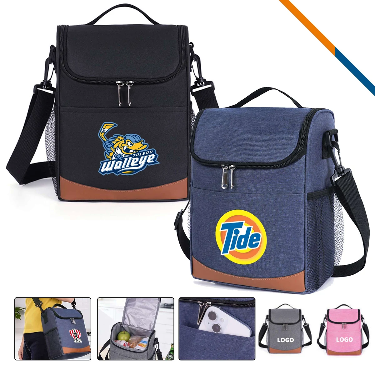 PackHeat PEVA Crossbody Cooler Bag 1