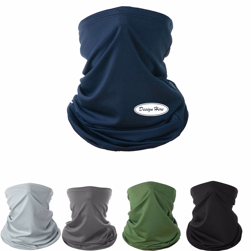 UV-Resistant Cooling Face Cover and Neck Gaiter Scarf