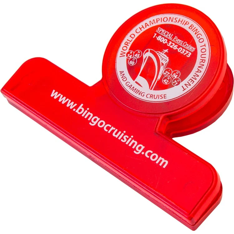 4" Round Bag Clip 1
