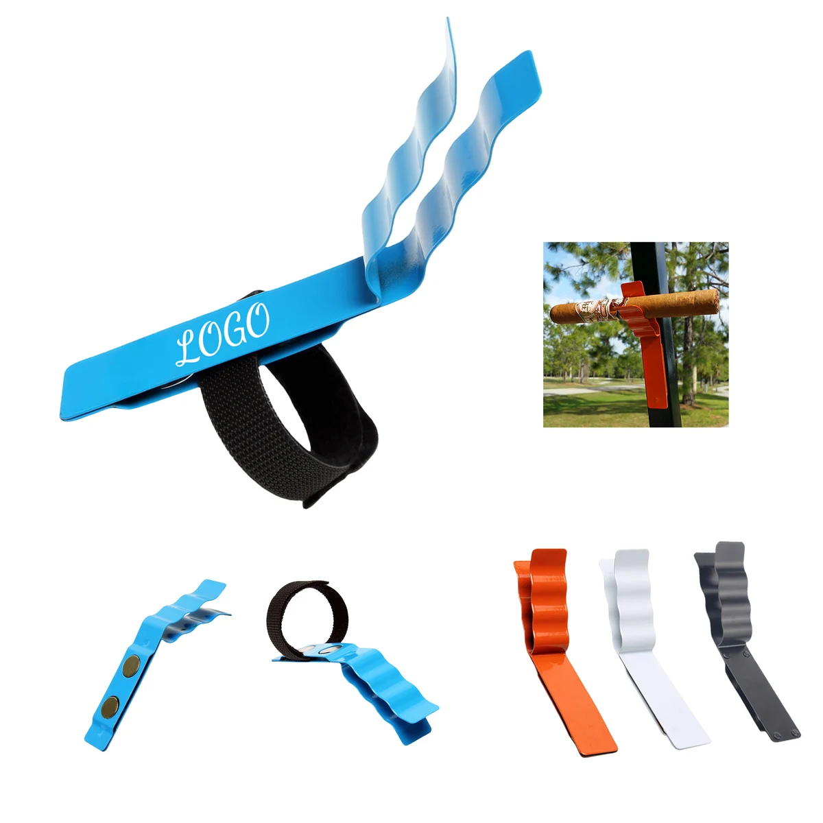 Magnetic Metal Cigar Holder 1