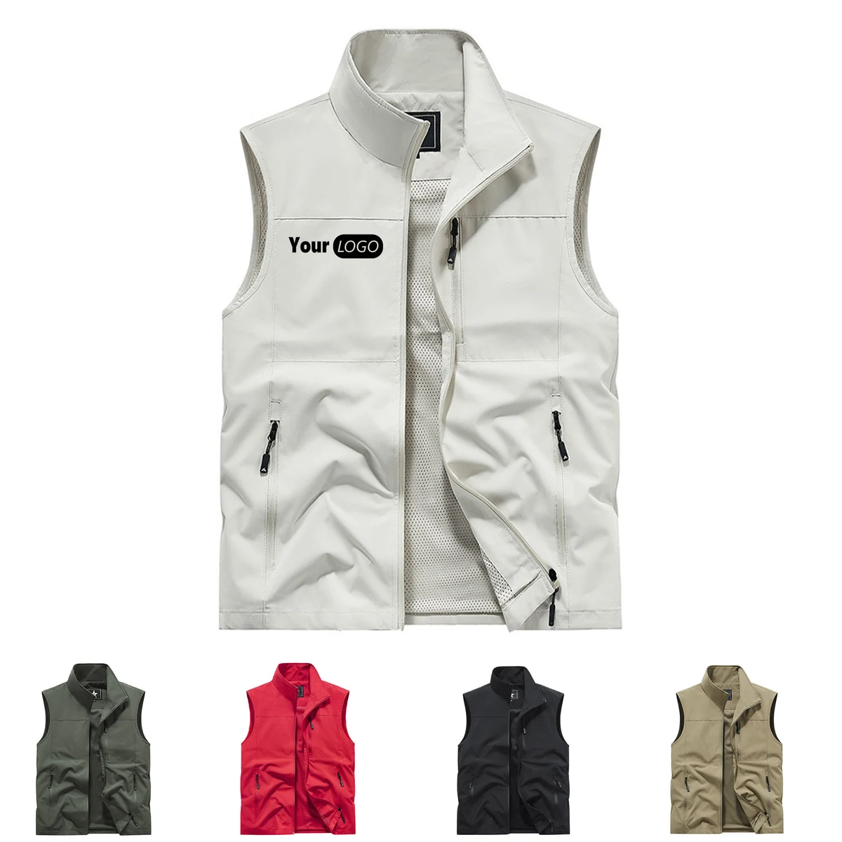 Outdoor lightweight and breathable vest 1