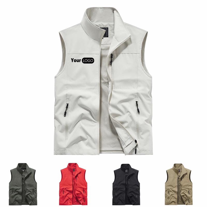 Outdoor lightweight and breathable vest