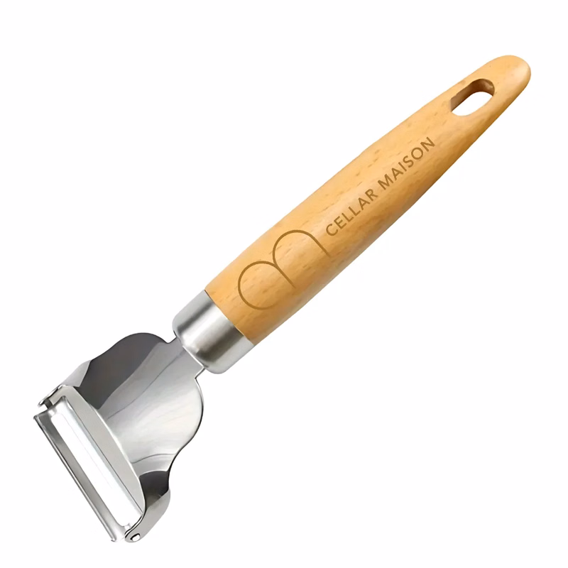 Wooden Handle Peeler