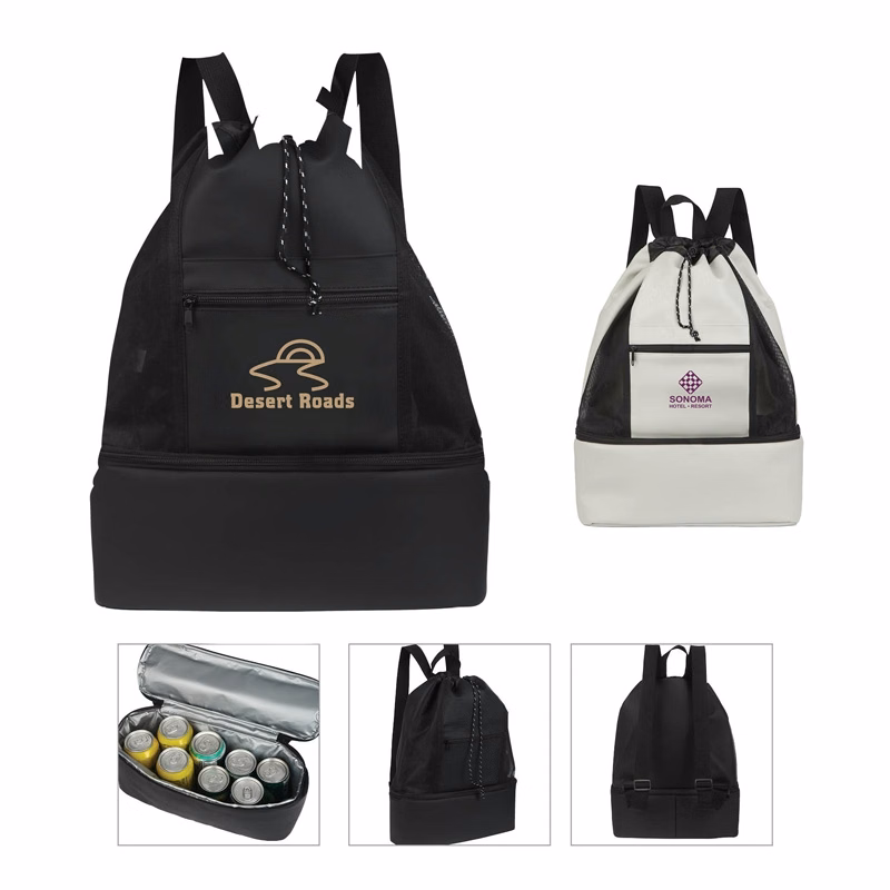 Paxton 2-in-1 Drawstring Cooler Backpack