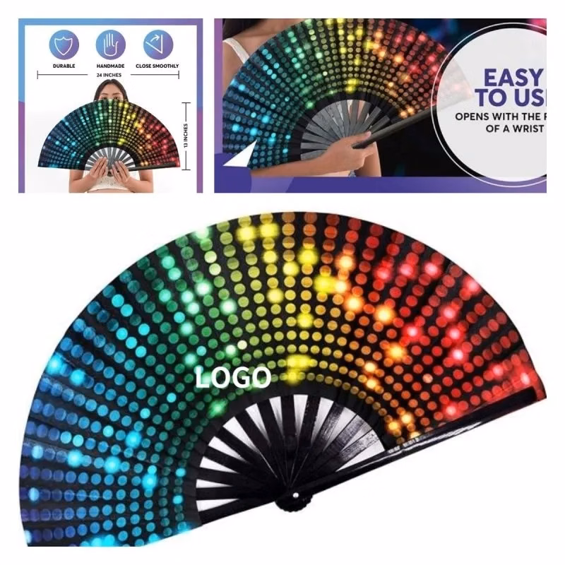 Folding Holographic Fan