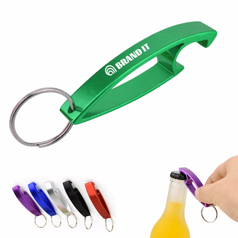 Aluminum Bottle Opener Keychains