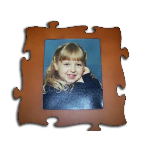 *CLOSEOUT* Large Center Connecting or Free Standing Puzzle Picture Frame 1