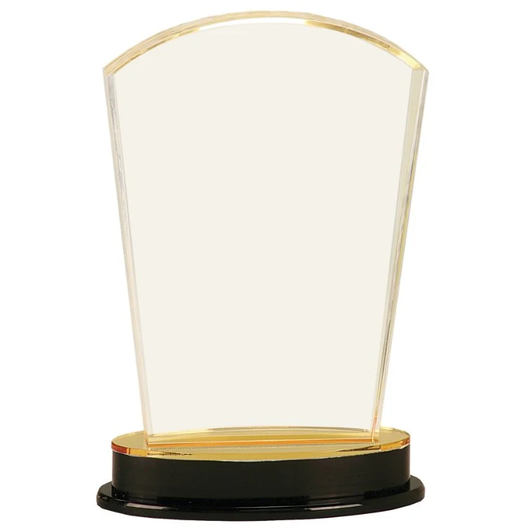 8.25" Gold Arch Impress Acrylic Award 1