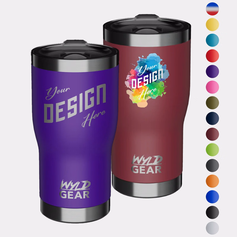20 oz Wyld Gear® Stainless Steel Vacuum Insulated Tumbler