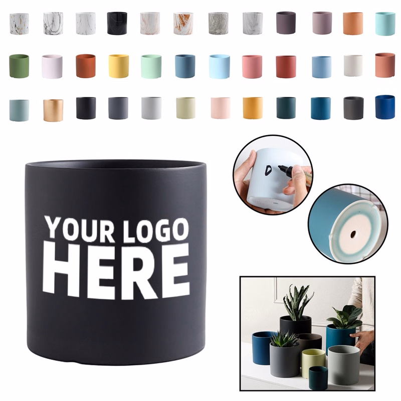 Ceramic Flower Plant Pot