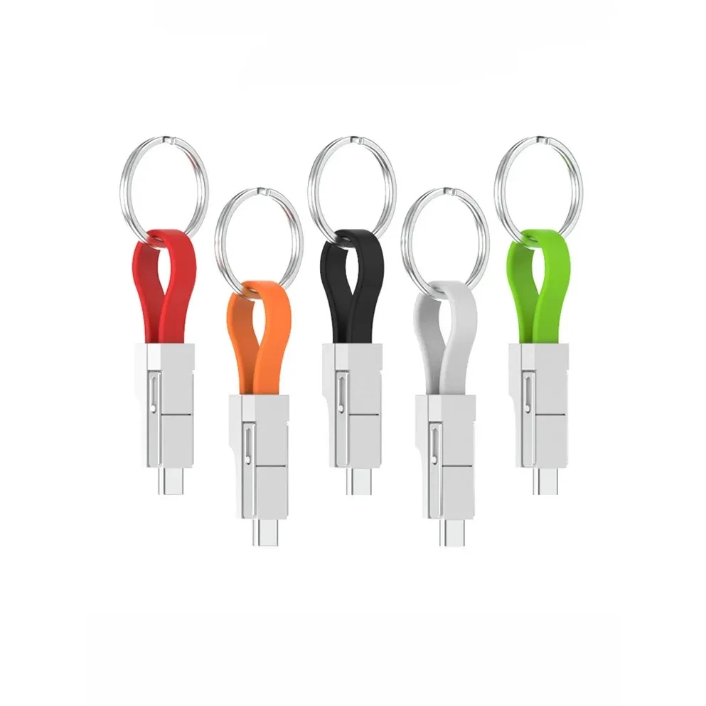 3-in-1 Charging Cable with Keychain 1
