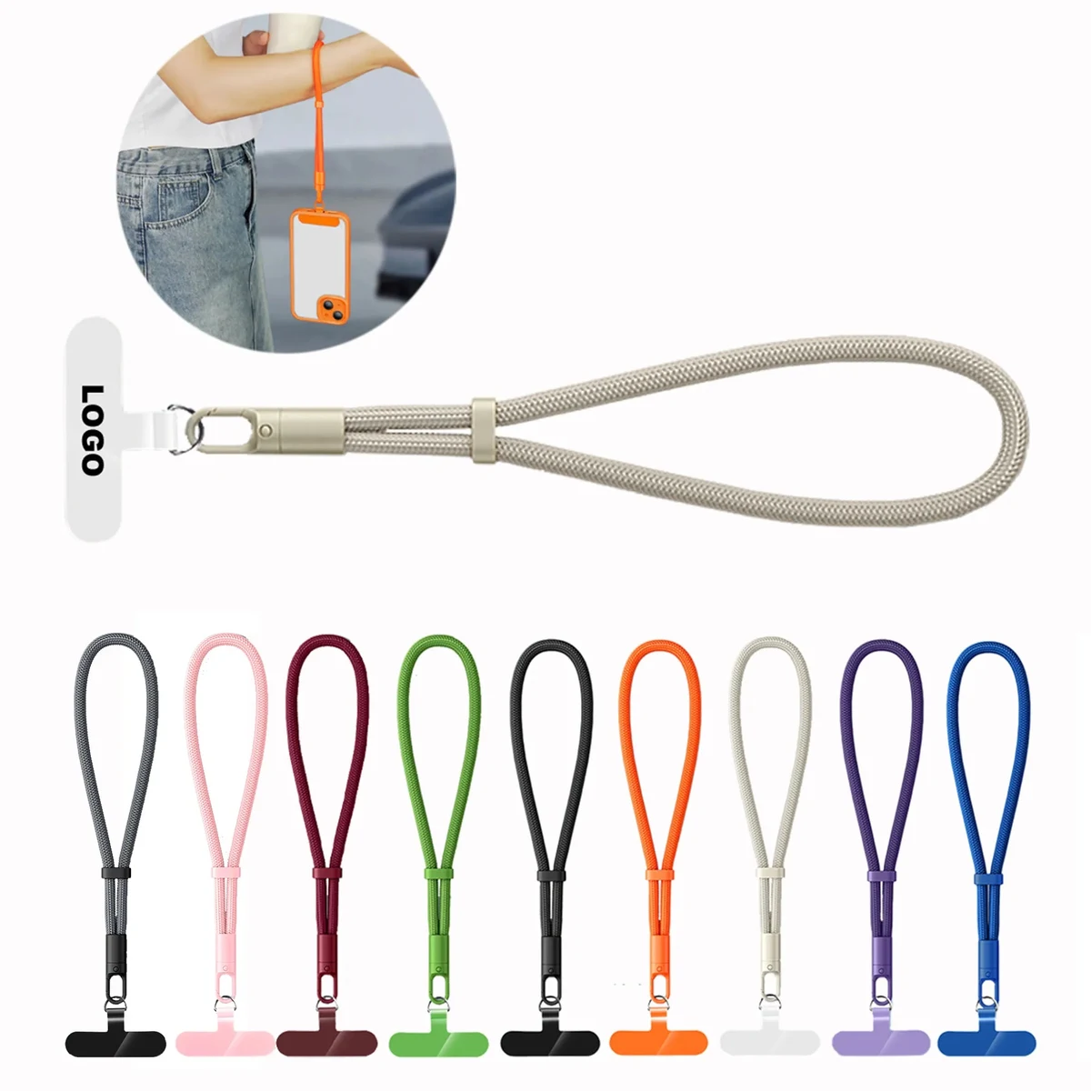 Adjustable Wrist Phone Lanyard 1