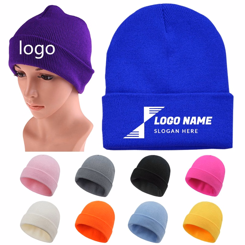 Soft Knit Cuffed Beanie Cap