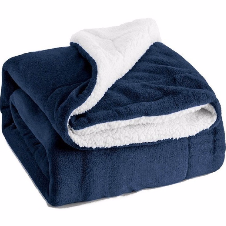 Micro Mink Sherpa Lined Blanket