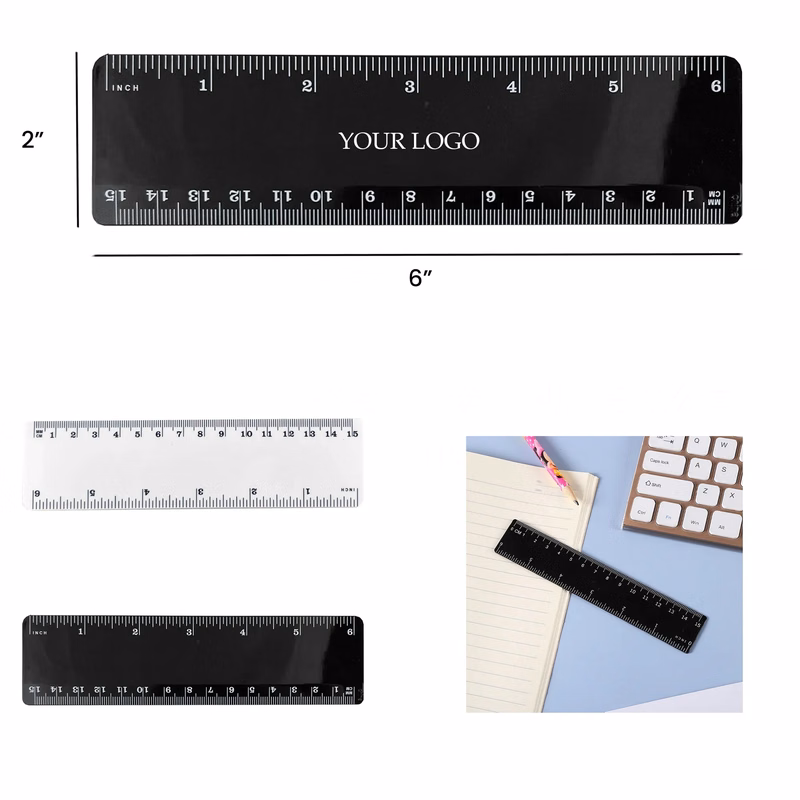 6 Inch Ruler 6" x 2"
