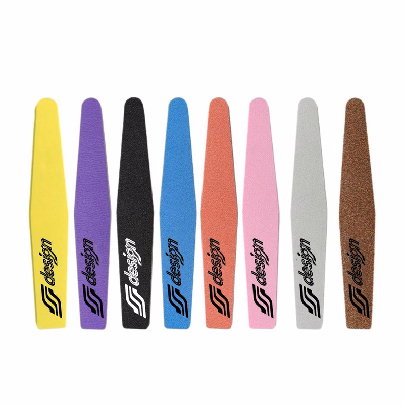 Diamond Shaped Double Sided Sponge Nail File Buffer
