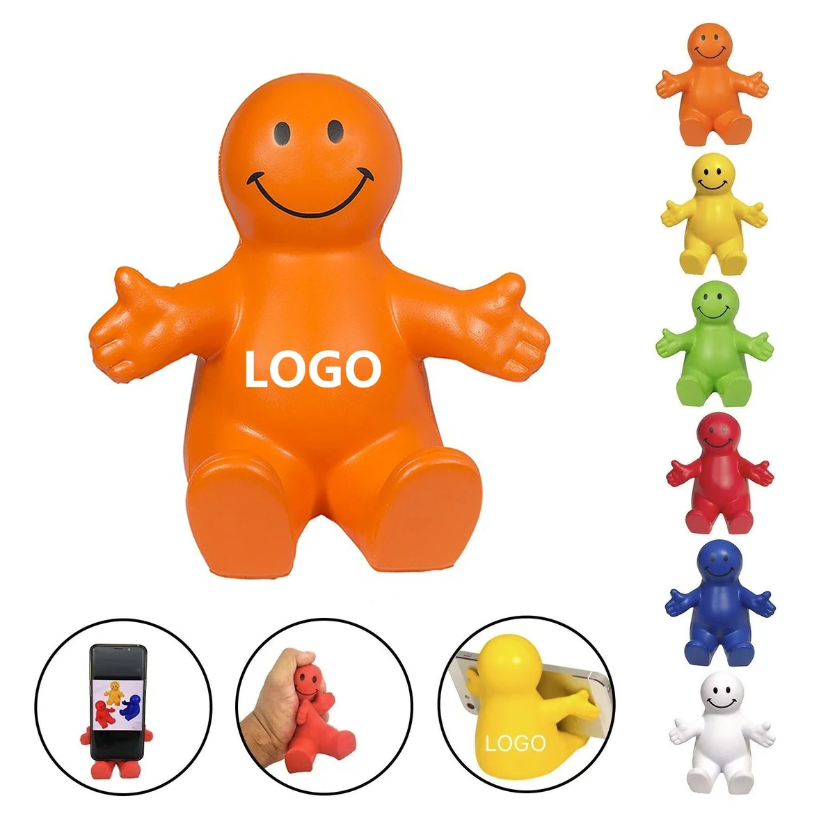 Pu Foam Doll Mobile Phone Holder 1