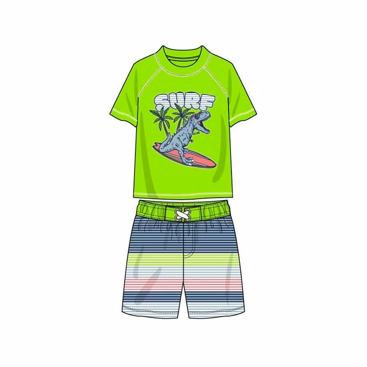 Boys Rash Guard 2pc Set Size 12-24 Month