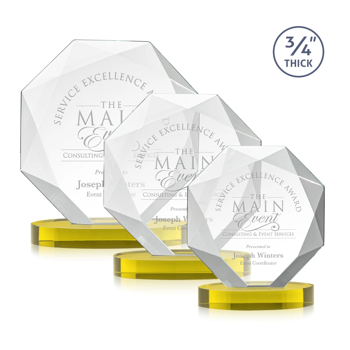 Bradford Award on Alberton Base - Gold 1