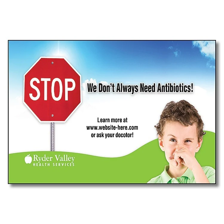 Custom Size / Shape - Extra-Thick Laminated Card (8 Up) - 24 pt 1