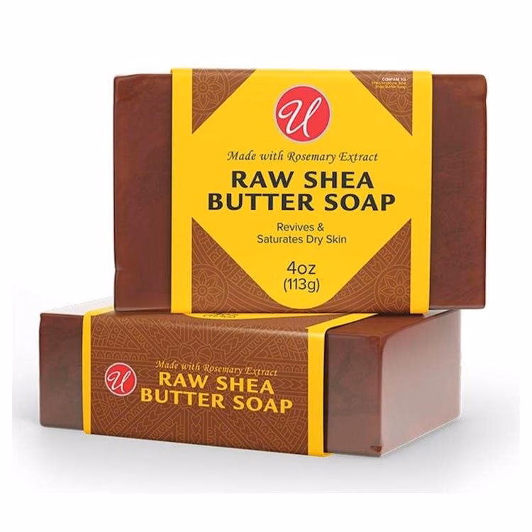Raw Shae Butter Bar Soap - 4 oz