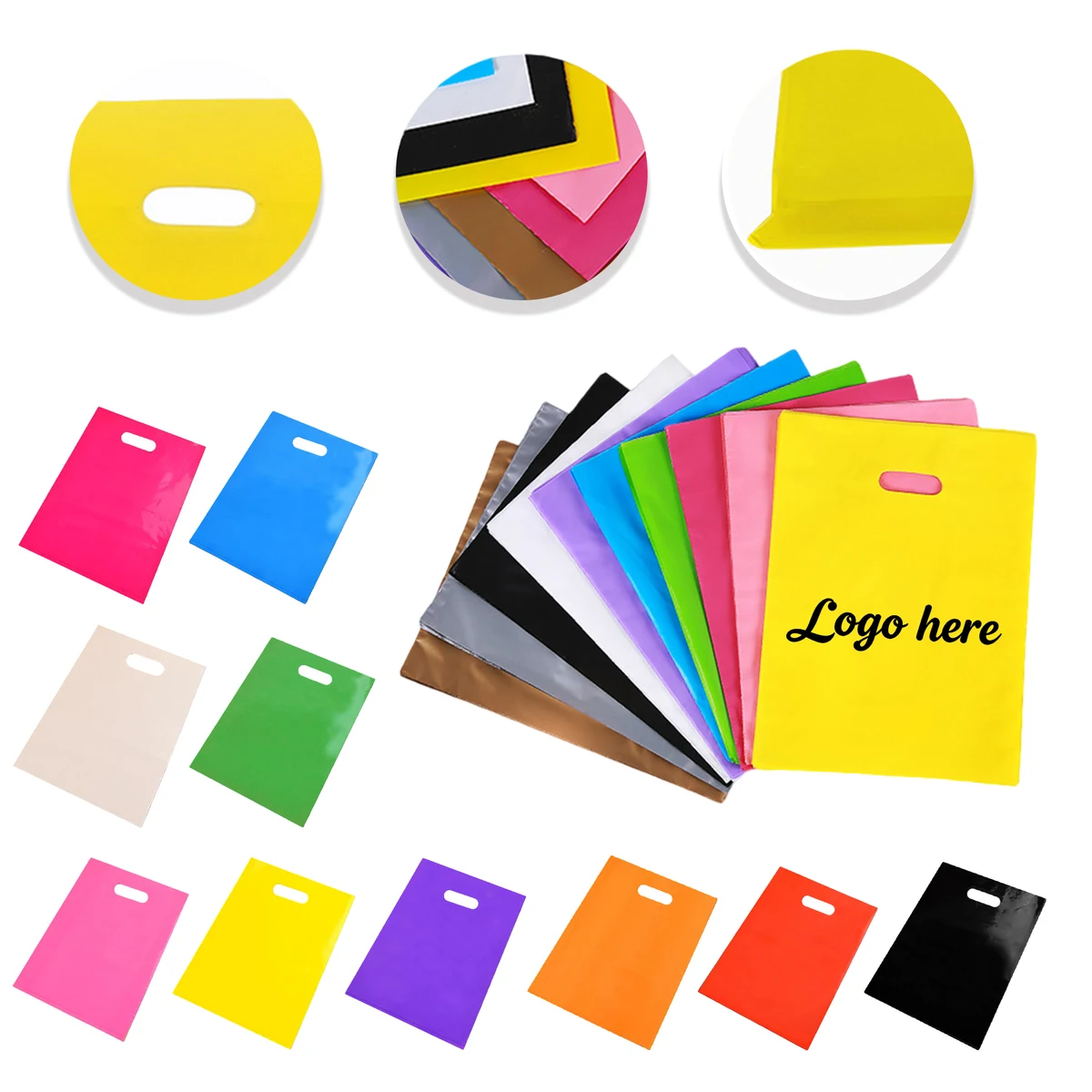 Reusable Non-Woven Die Cut Merchandise Handle Bag 1